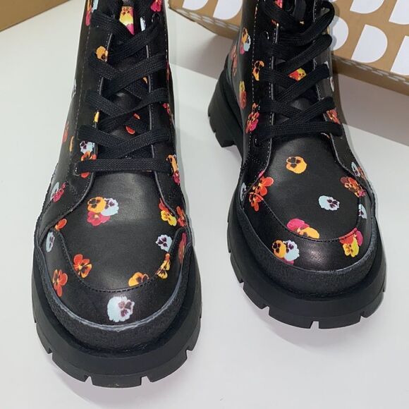 🔥Desigual Floral lace-up boots New with box - Picture 11 of 15
